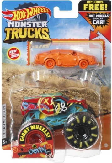 Vključen je tudi avtomobilček v merilu 1:64