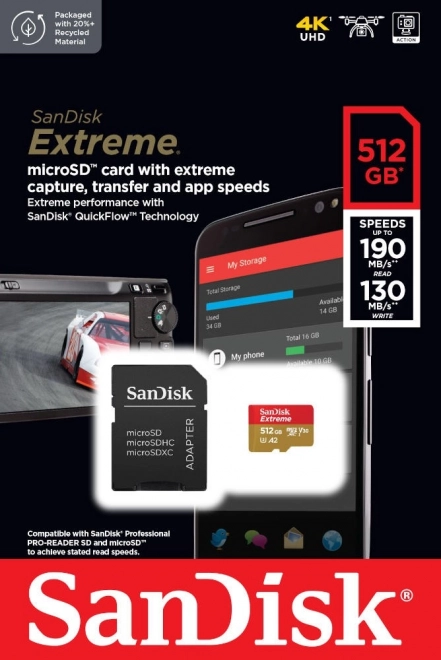 SanDisk Extreme microSDXC 512GB kartica