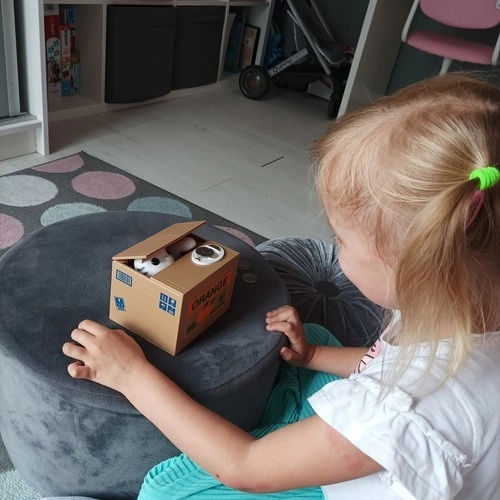 Tat tat - hranilnica na baterije - mačka