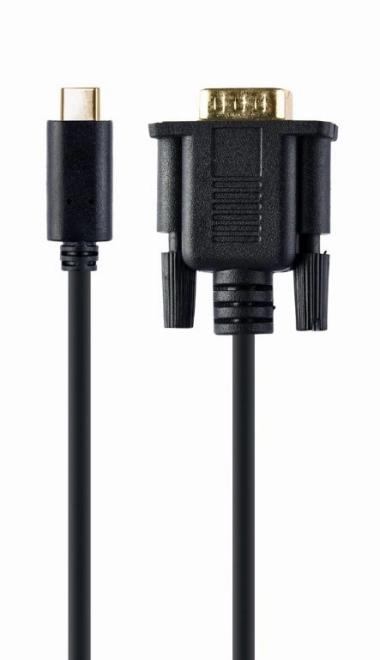 Kabel USB-C na VGA moški 1920x1080 60Hz