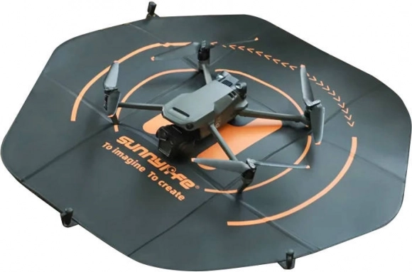 Dvostranska pristajalna podloga za drone Sunnylife 80 cm – šesterokotnik