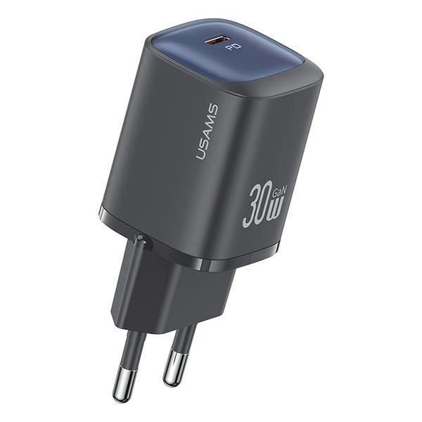 30W GaN hitri polnilnik USB-C črna