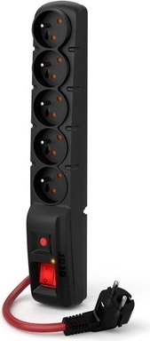 Prenapetostni podaljšek Acar F5 Power 3 m, 16 A, črna