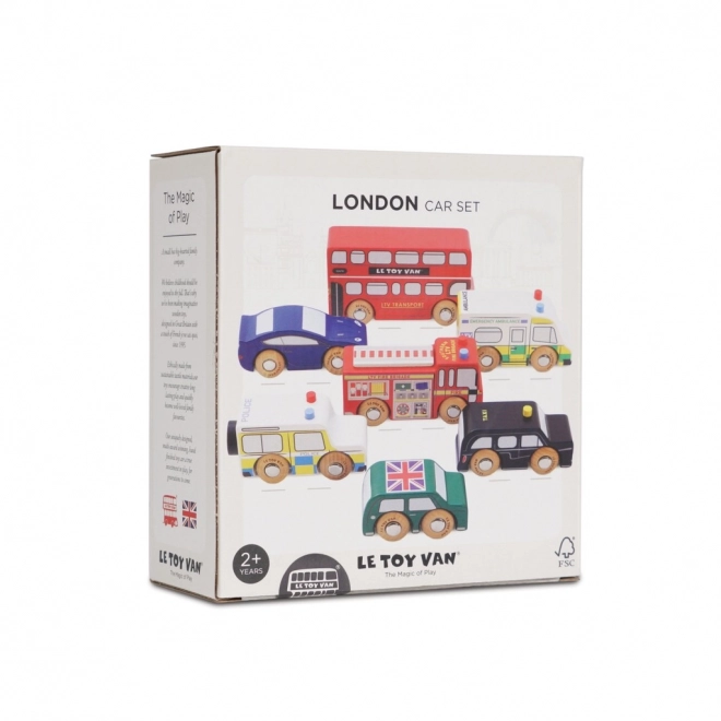 Le Toy Van Set avtomobilčk Londra