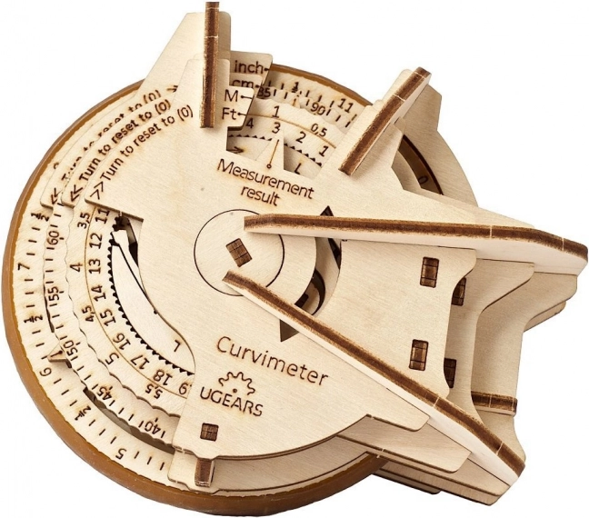 UGEARS lesen mehanski krivinomerni merilnik STEM – 3D puzzle (opisometer)