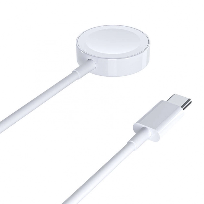 Polnilnik Choetech za Apple Watch USB-C bela