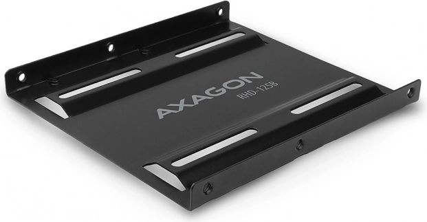 Kovinski adapter za montažo 2,5" HDD v 3,5" režo - črn