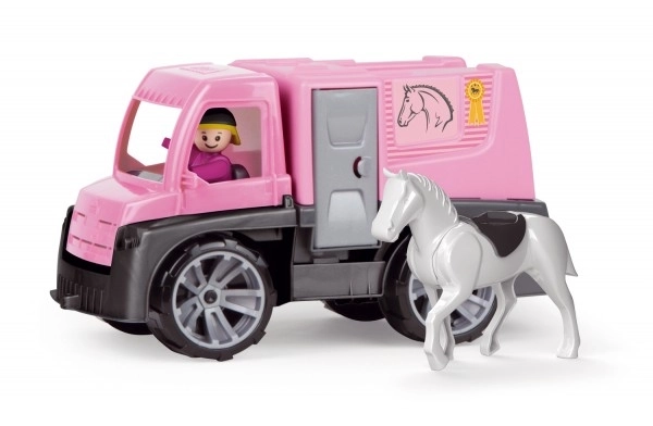 Auto Truxx prevoz konjev s figurami plast 26cm v škatli 39x22x16cm 24m+