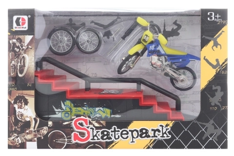Rampa z motorjem zmečkanim