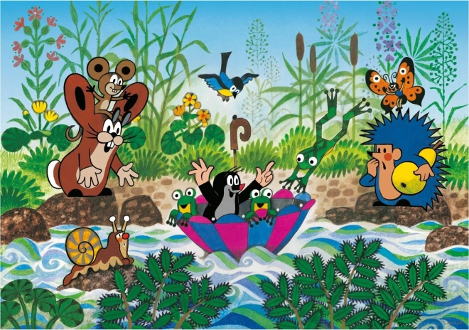 Krtekovo potovanje Puzzle 100 kosov