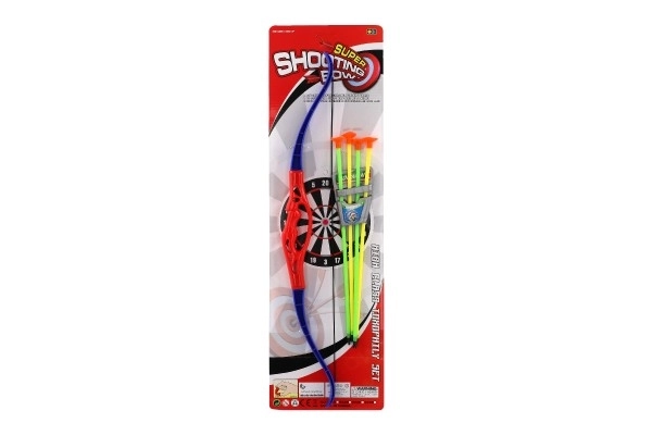 Lok+4 puščice s priseski plast 57cm na kartici