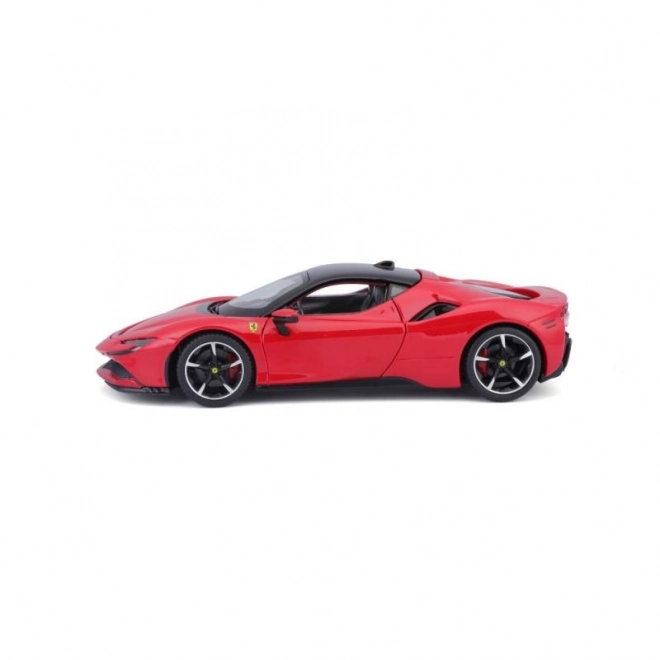 Bburago 1:24 Ferrari Top SF90 Stradale Rdeč
