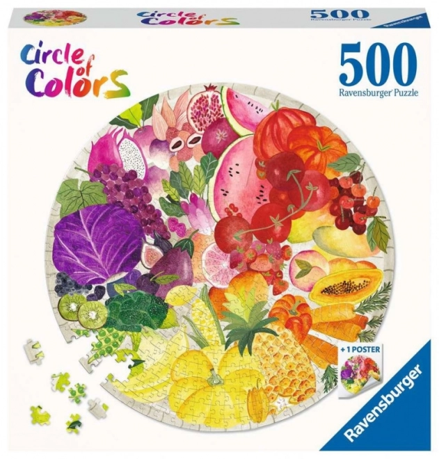 Uganka Ravensburger sadje in zelenjava simfonija 500 kosov