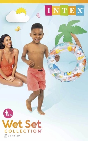 Napihljiv obroč za otroke z ljubkimi motivi