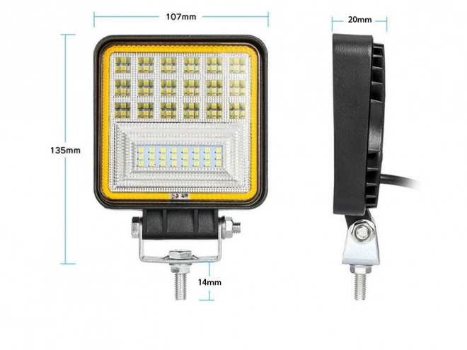 Delovna LED svetilka CREE 126W