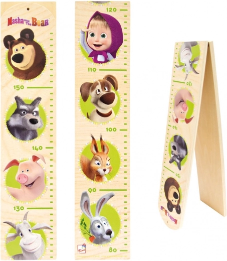 Zabavno merjenje z MAŠO IN MEDVEDOM