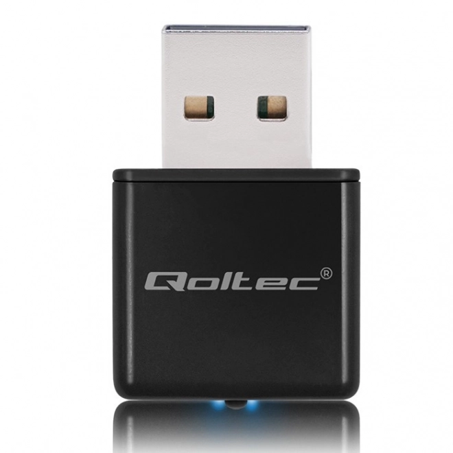 Brezžični Mini Adapter WiFi Qoltec USB 2.0 300Mbps