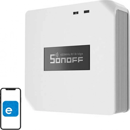 Povezava RF 433 MHz z Wi‑Fi v enem vozlišču