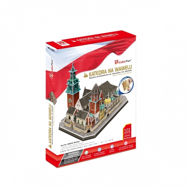 3D Uganka Katedrala Wawel 101 kosov