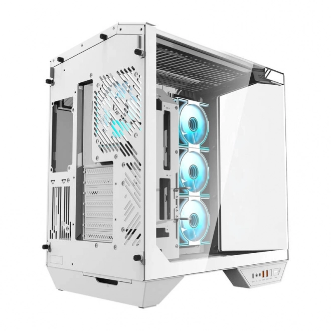 Računalniško ohišje Darkflash s 4 ventilatorji belo