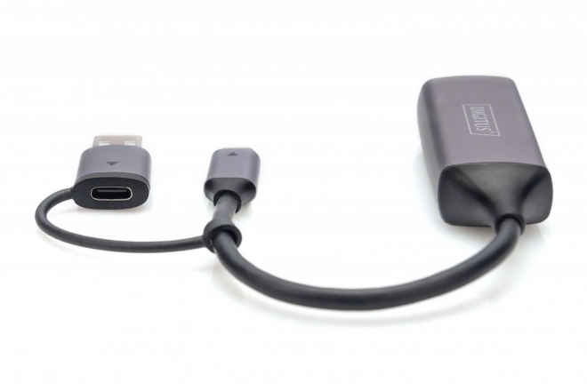 Digitus USB-C na USB-A adapter na RJ45 2.5 Gigabit Ethernet