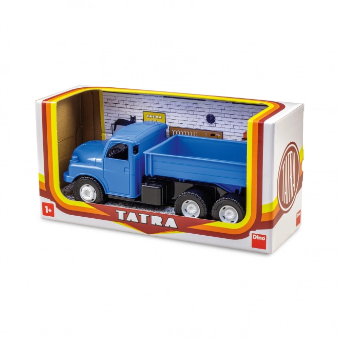 Tovornjak Tatra 148 plastični 30cm moder v škatli 35x18x13cm