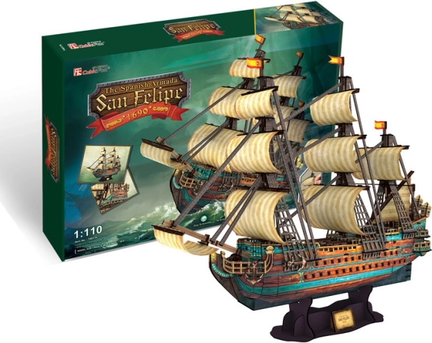 3D puzzle jadrovnik San Felipe – 248 kosov