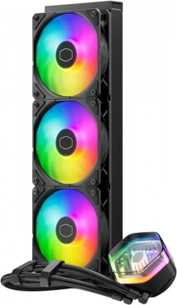 Trije 120-mm ventilatorji SickleFlow Edge z ARGB