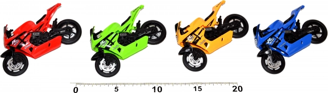Dirkalni motor 11 cm z prostimi kolesi