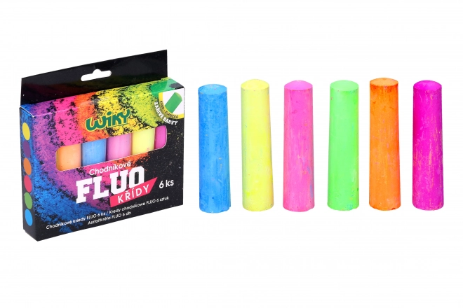 Kreše za pločnik FLUO 6kos