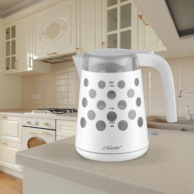 Hitrovarna grelnik 1,7l 2200W "DROPS" MR-045-WHITE