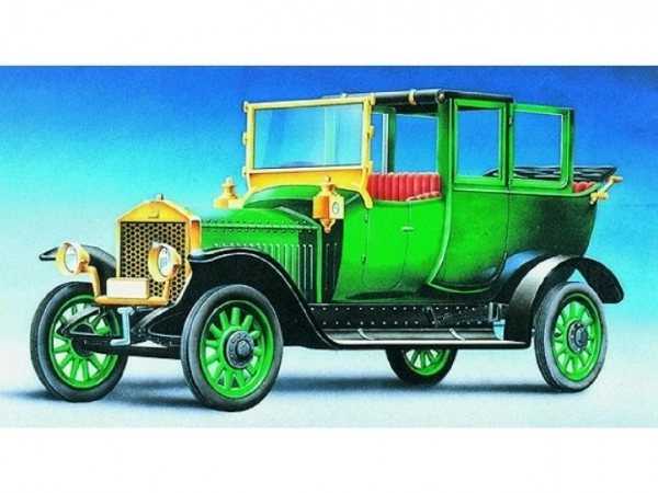 Model Oldtimer Rolls Royce Silver Ghost 1911 1:32 15,2x5,6cm v škatli 25x14,5x4,5cm
