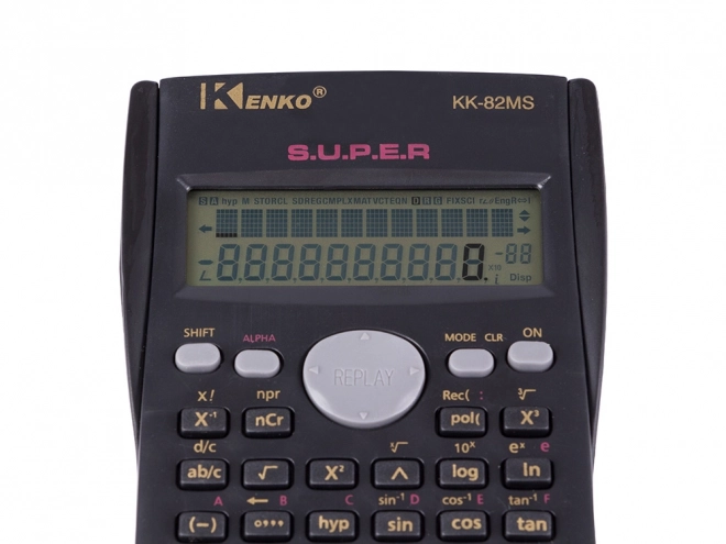 Znanstveni matematični pisarniški kalkulator Kenko s 240 funkcijami
