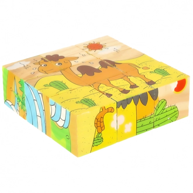 Lesene puzzle Safari 3D