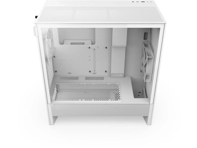 NZXT H5 Flow RGB bela PC ohišje Midi Tower z oknom