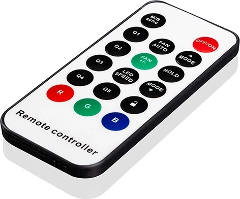 Upravljanje osvetlitve in hitrosti z enim klikom