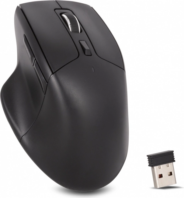 Brezžična tiha miška SILENCIO 2.4G, 6 gumbov