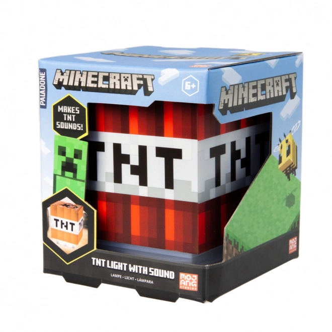 Svetilka Minecraft TNT
