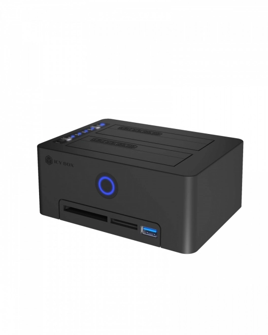 Čitalec kartic z dvojno pristajalno postajo za SSD/HDD