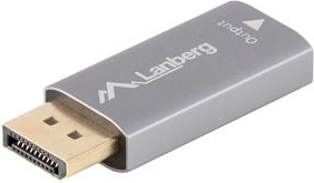 Adapter DisplayPort na HDMI 4K srebrn