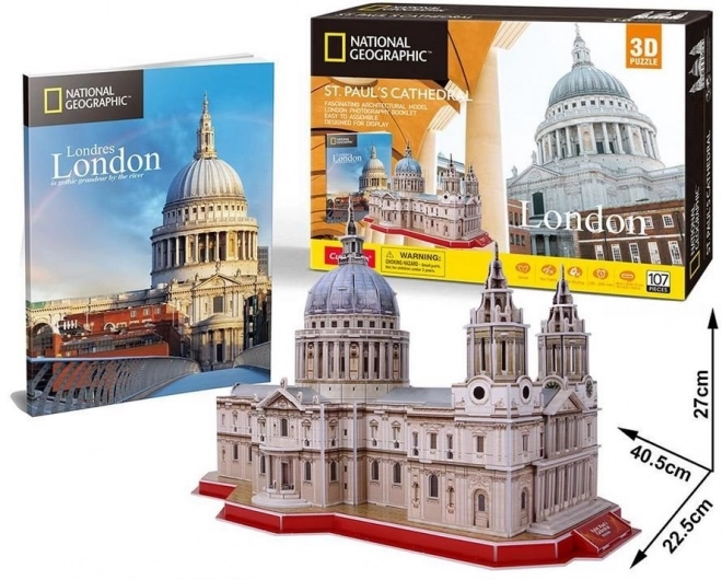 3D sestavljanka Katedrala svetega Pavla National Geographic