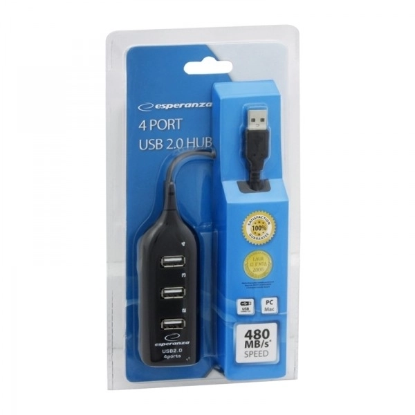 Hub USB z 4 priključki