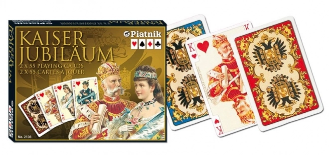 Luksuzne igralne karte Kaiser Jubiläum
