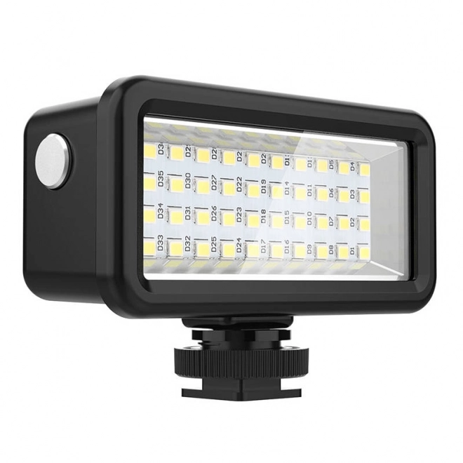 Potapljaška vodoodbojna luč Puluz LED 40m (črna)