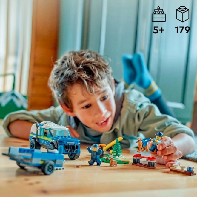 LEGO® City 60369 Mobilno vadbišče policijskih psov
