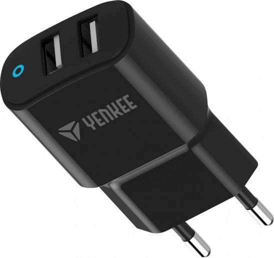 Omrežni polnilec 2× USB‑A 12 W 2,4 A