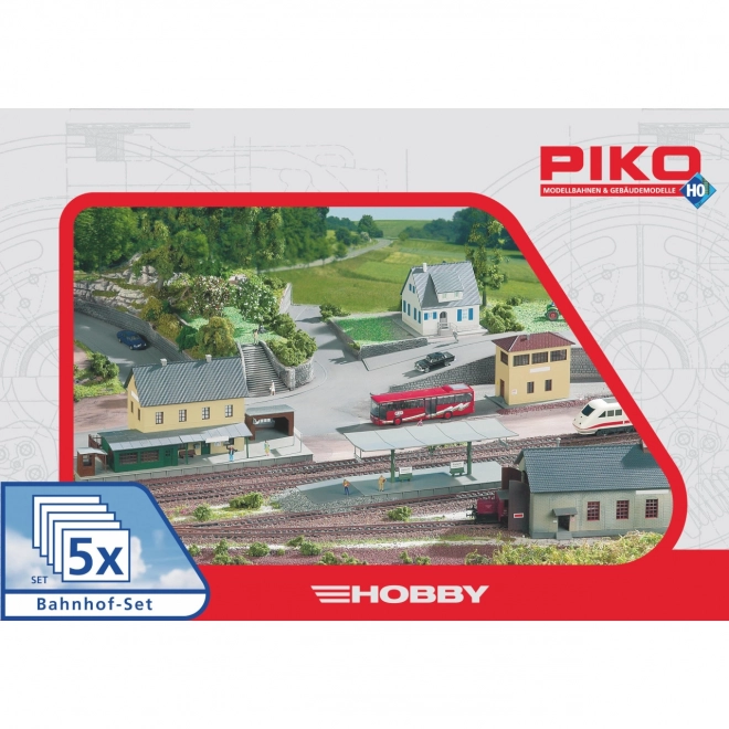 Piko Hobby komplet postaj setov Neustadt 5 delov - 61923
