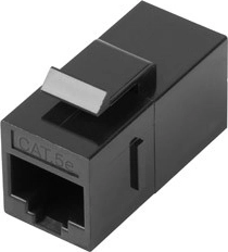 Keystone spojka RJ45–RJ45 UTP kat. 5e za vgradno dozo