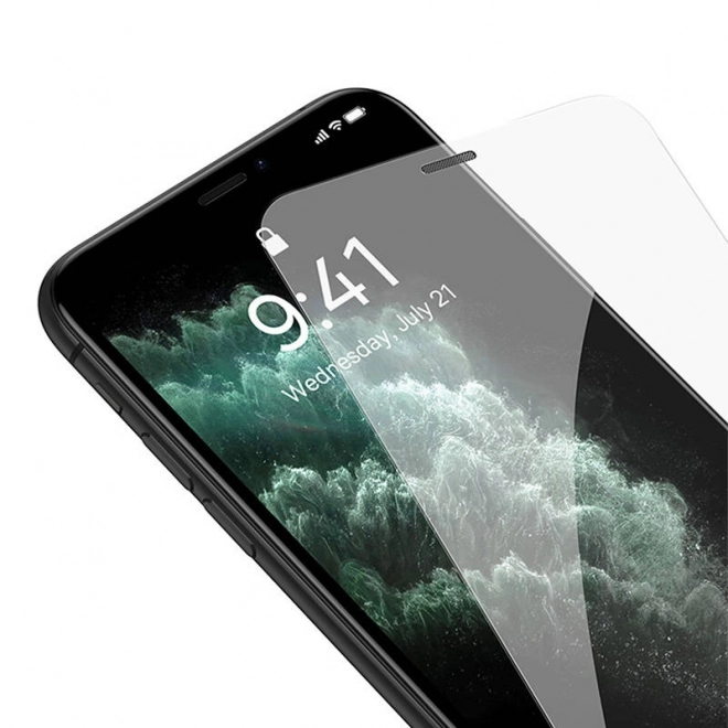 Baseus kristalno kaljeno steklo 0,3 mm za iPhone X/XS