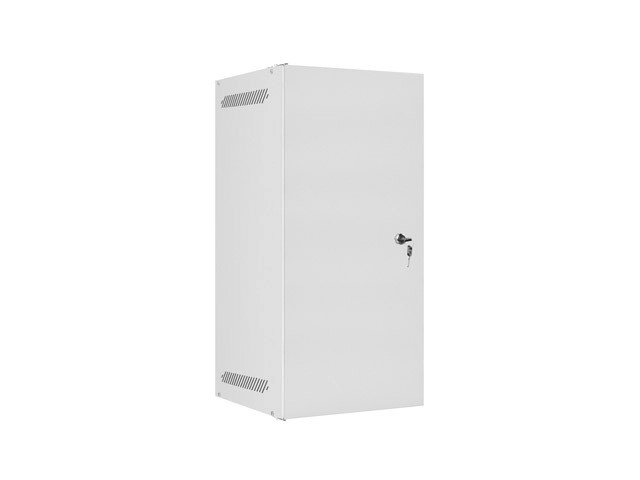 Siva stenska omarica LANBERG 10U 280x310